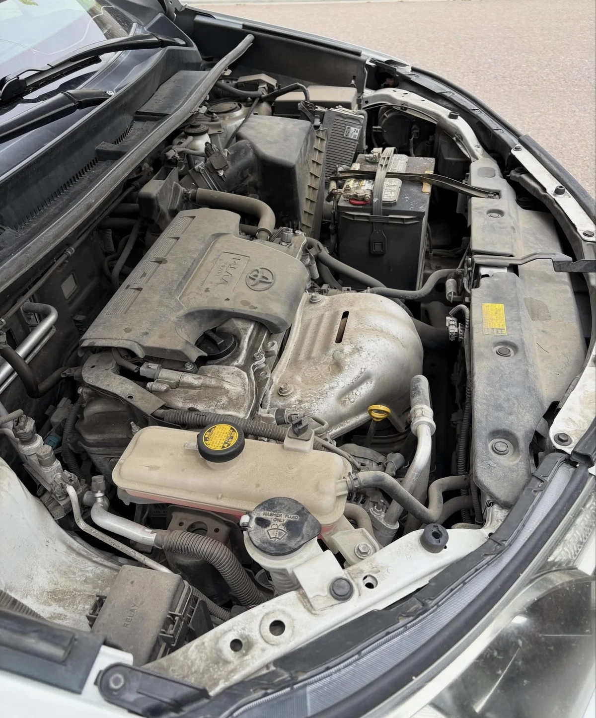 The Engine Bay Before