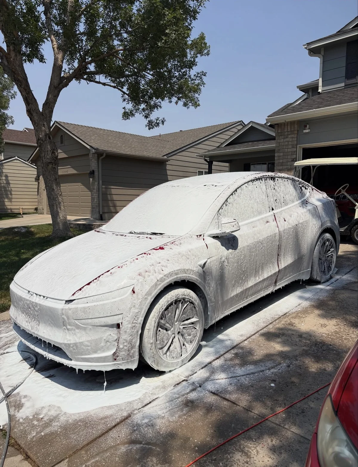 The Tesla Foam Bath