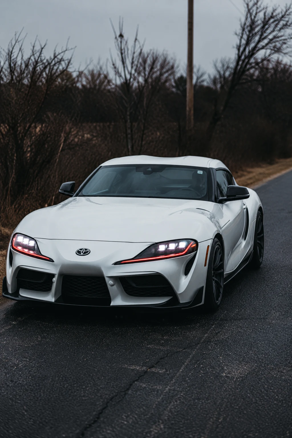 The owner's personal Toyota GR Supra, ceramic maintained